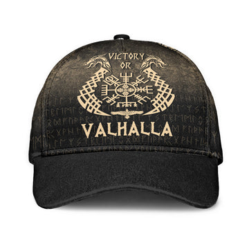 Wonder Print Shop Classic Cap - Victory or Valhalla - Gold Version Classic Cap RLT12