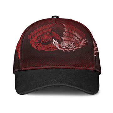 Viking Classic Cap Ragnarok Huginn Muninn Red Version Classic Cap RLT12