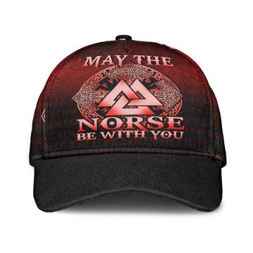Viking Classic Cap May The Norse Be With You Viking Red Version Classic Cap RLT12