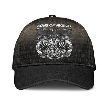 Viking Classic Cap Vikings Ravens Mjolnir Classic Cap RLT12