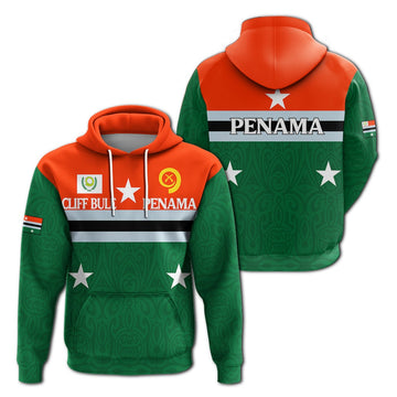 Vanuatu Cliff Bule Penama Province Hoodie Flag Style LT12