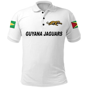 Custom Guyana Cricket Jaguars Polo Shirt Special Style LT8