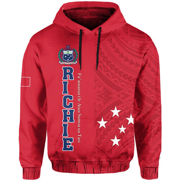 Wildcat Football Hoodie Polynesian Woods Cross High School LT13