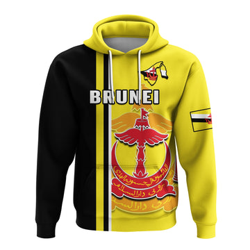 Brunei Hoodie Happy Independence Day With Coat Of Arms LT14