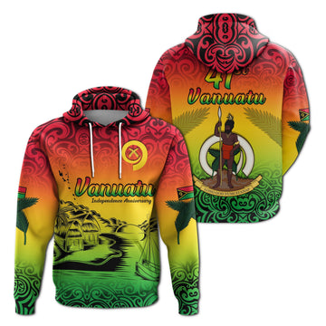 Vanuatu Peaceful Hoodie Independence Anniversary LT13