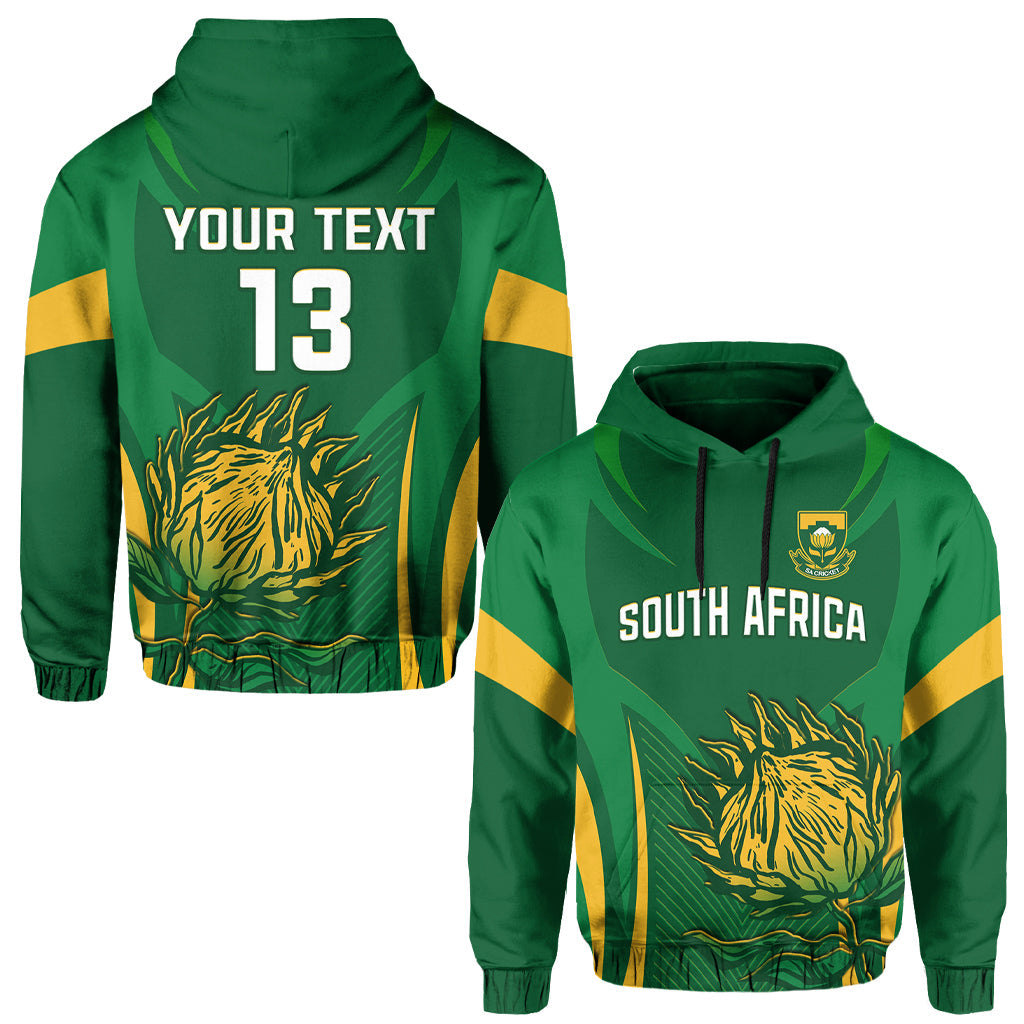 Custom South Africa CrickeHoodie Proteas Champion LT13