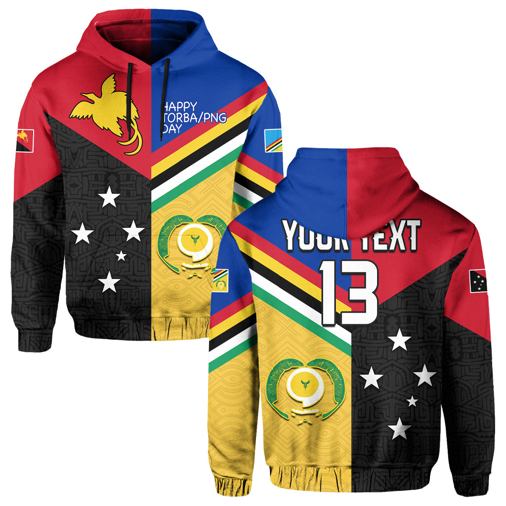 Custom Text and Number Torba PNG Day Hoodie 2022 Simple Polynesia LT13