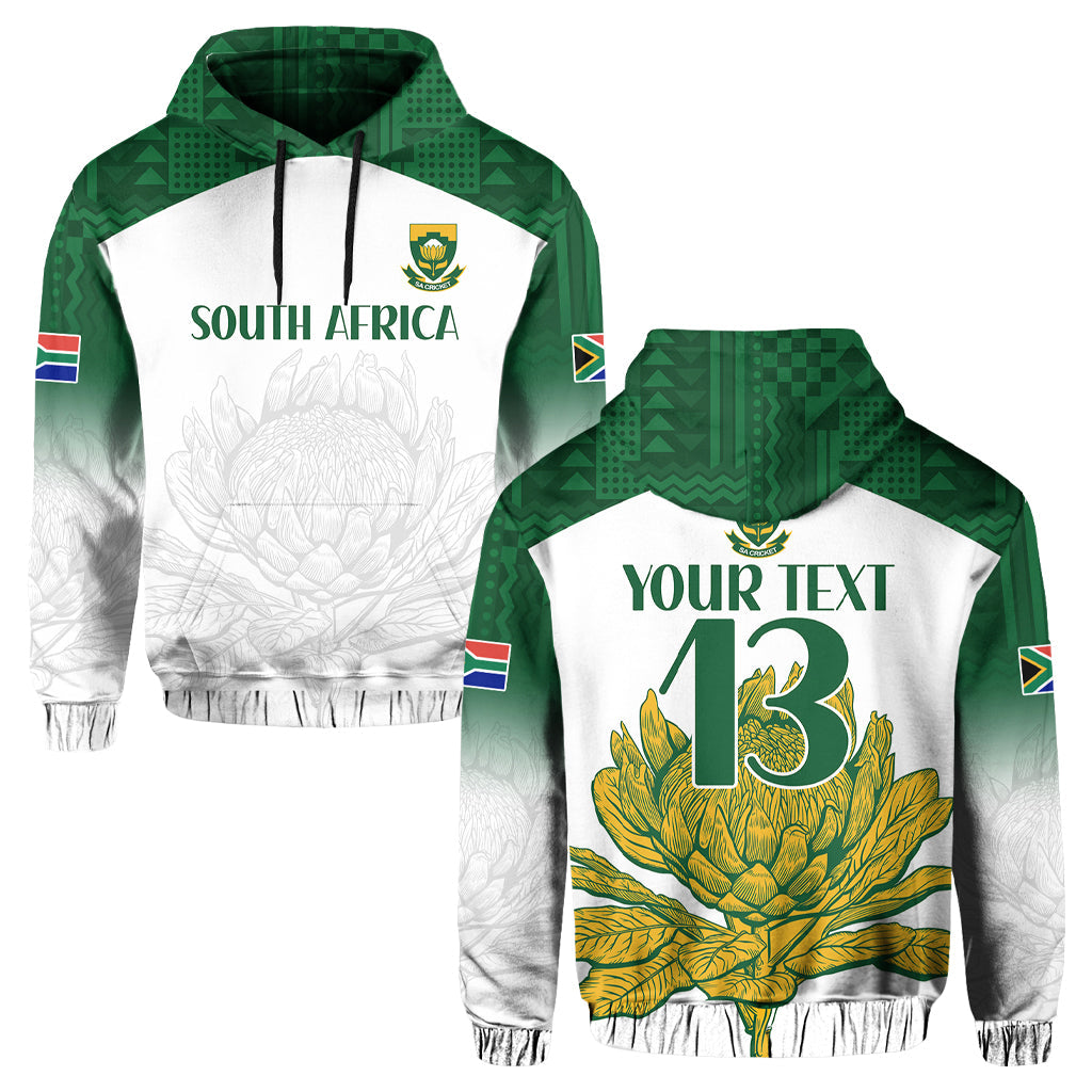 Custom South Africa CrickeHoodie Go Proteas Boxing Day Test LT13