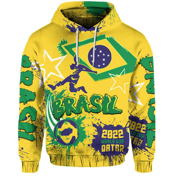 Brazil Football 2022 Hoodie LT9