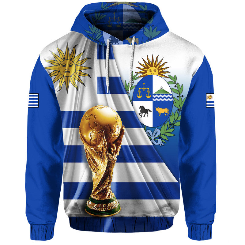 Custom Uruguay Football La Celeste World Cup Hoodie LT9