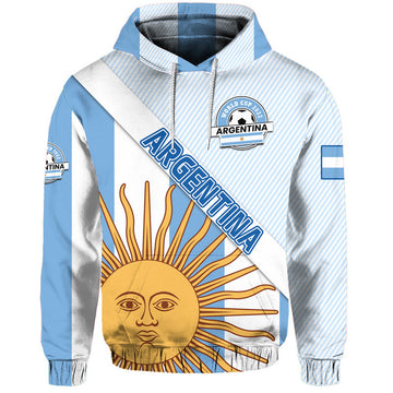 Argentina Sol de Mayo Football Hoodie LT9