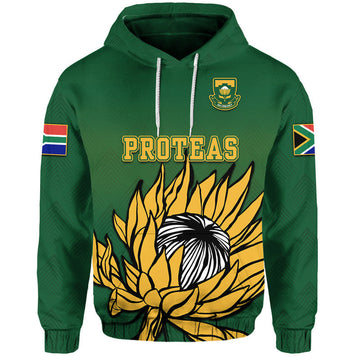 Custom South Africa National Cricket Team Hoodie Proteas Sport Green Style LT9