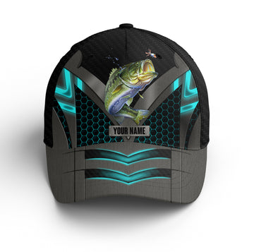 Largemouth Bass Fishing Hats For Men, Women Custom Name Best Fishing Hat, Gift For Fishing Lovers, Fishing Classic Cap