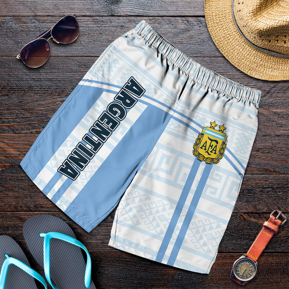 Argentina Football 2022 Men Shorts Vamos La Albiceleste LT14