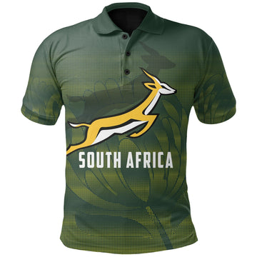 South Africa Springboks Polo Shirt Bokke Rugby