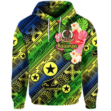 Vanuatu Malampa Hoodie Independence Be Proud LT8