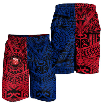 Samoa Independence Day Quotes Men Shorts Military Polynesian Pattern LT9