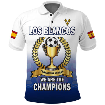 Spanish Polo Shirt Football 2022 We Are Champions LT14
