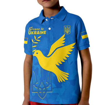 Ukraine Polo Shirt KID Always Style Camouflage LT13