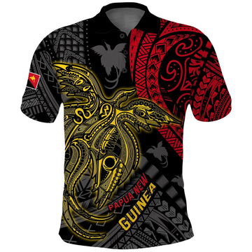 Papua New Guinea Polo Shirt Raggiana Birds Of Paradise Happy 47th Independence Day LT13