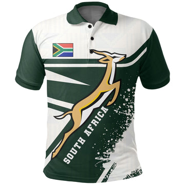 South Africa Springboks Polo Go Bokke