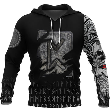 Viking Hoodie Perth Norse Runes RLT12