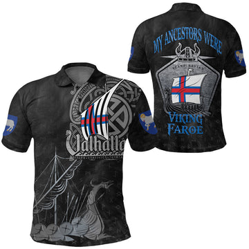 Viking Faroe Islands Drakkar Polo Shirt RLT12