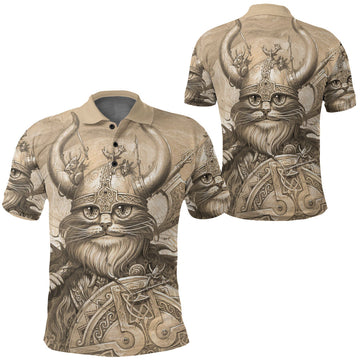 Viking Clothing Vikings Cat Polo Shirt RLT12