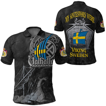 Viking Clothing Viking Sweden Drakkar Polo Shirt RLT12