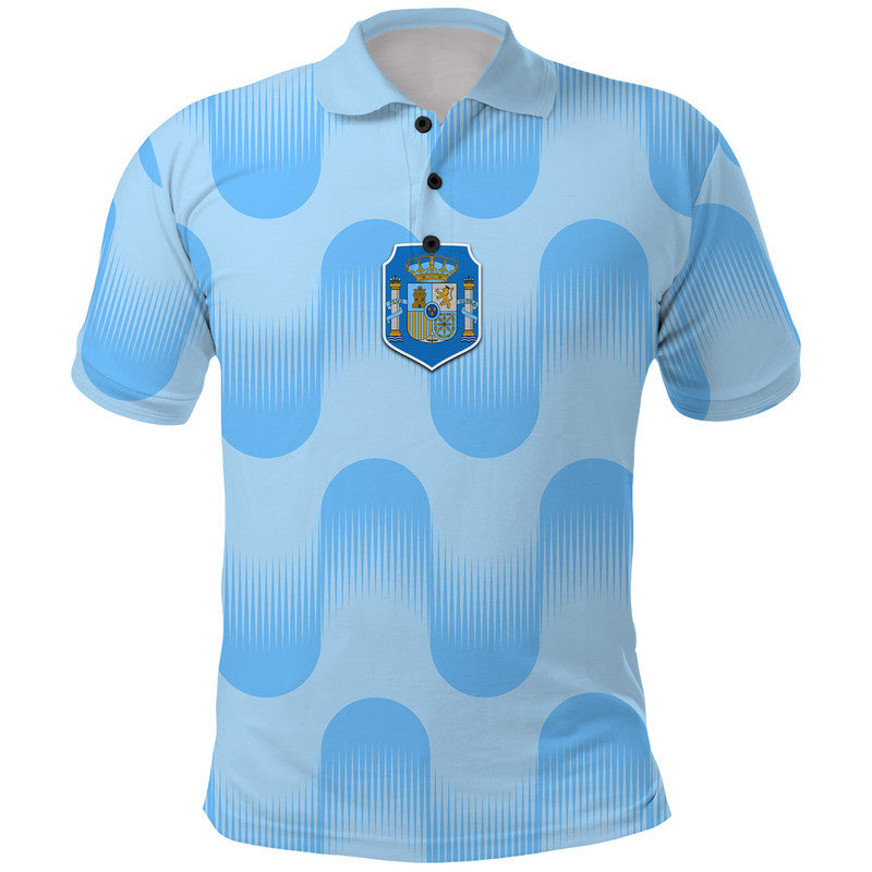 Custom Spain Football Qatar 2022 Polo Shirt LT9