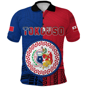 TokoUso Polo Shirt Tonga Samoa Together LT13