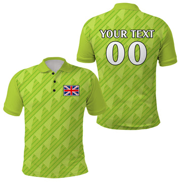 (Custom Text and Number) Englang Football Polo Shirt The Red United Devils 3rd 2023 LT9