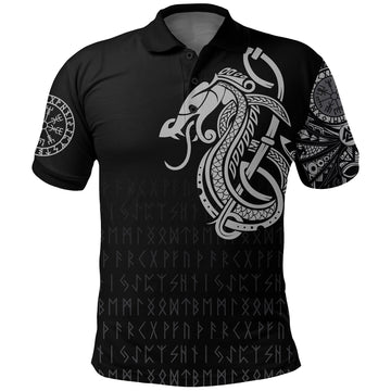 Viking Polo Shirt Dragon RLT12