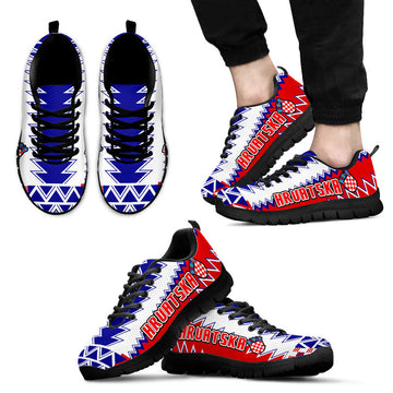 Croatia Football Sport Style Sneakers LT9