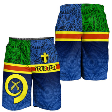 Custom Personalised Vanuatu Tafea Province Day Men Short Tafea Flag Color Style LT9