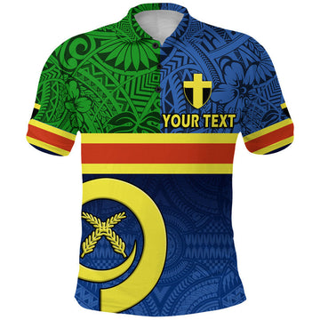 Custom Vanuatu Tafea Province Day Polo Shirt Tafea Flag Color Style LT9