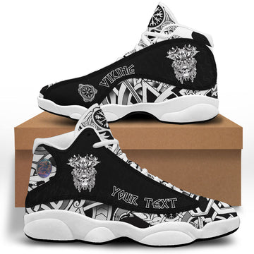 (Custom) Viking - Warrior Skull Sneakers J13 RLT12
