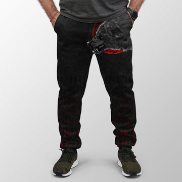 Viking Jogger (Women's/Men's) Wolf and Blood Moon RLT12