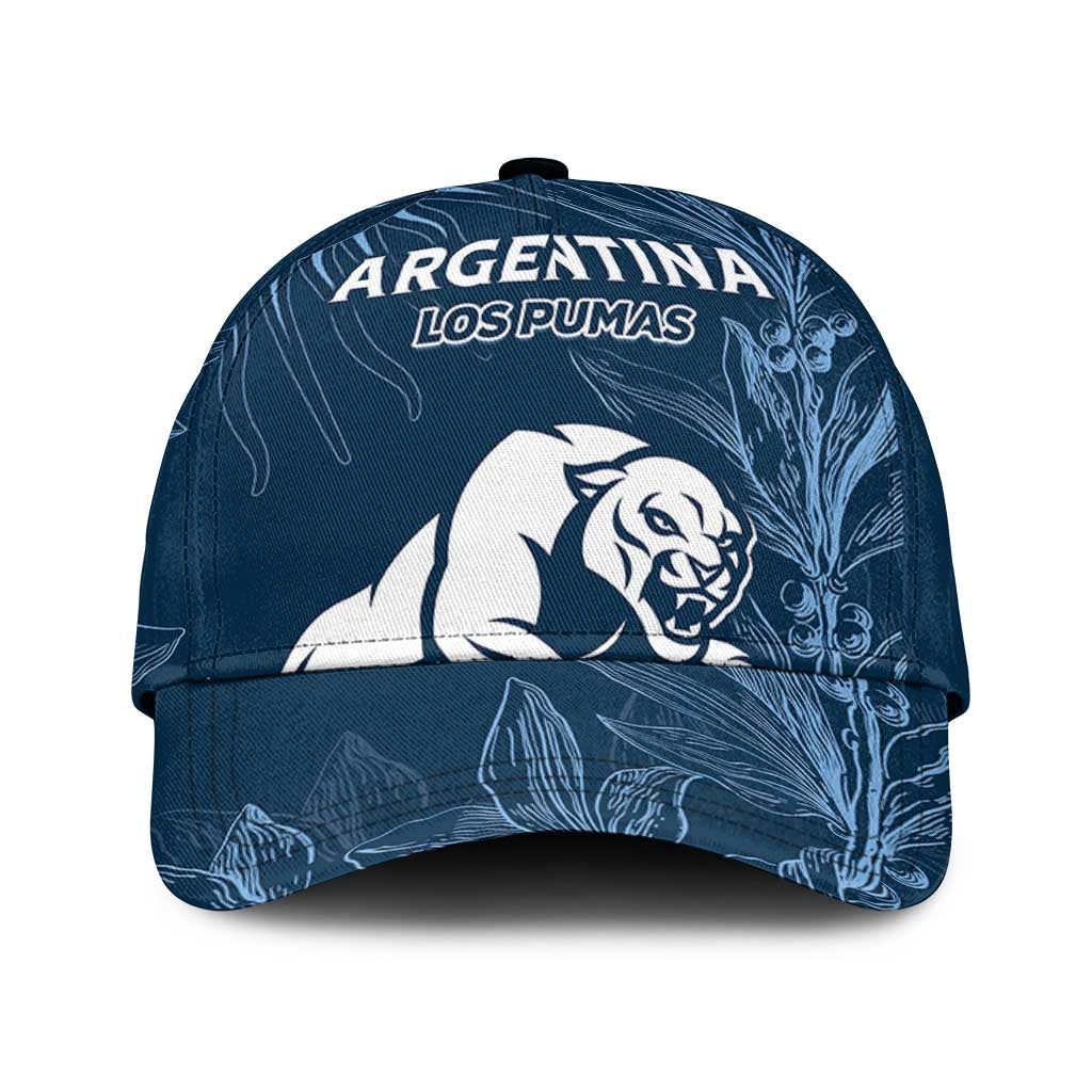 Argentina Rugby Los Pumas Classic Cap Laurel Wreath Inspired LT07