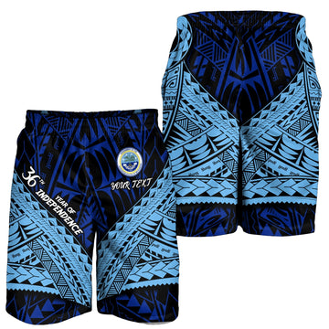 Custom Peronalised FSM 36th Year Of Independence Men Short LT2