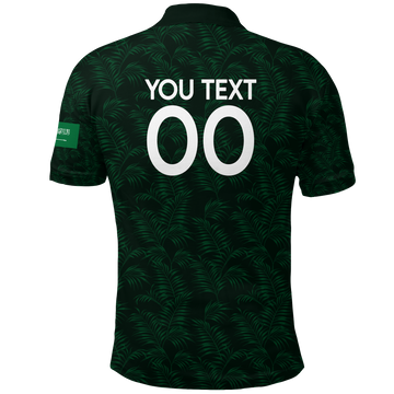 Custom Saudi Arabia Polo Shirt Football 2022 LT2