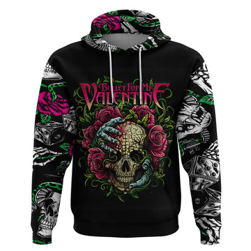 Viper Skull Hoodie Bullet For My Valentine DT01