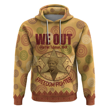 We Out 1849 African-American Hoodie Harriet Tubman DT02