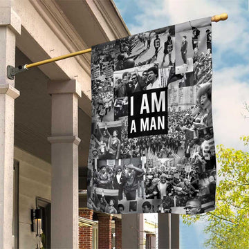 Black Power Garden Flag African American Culture DT02