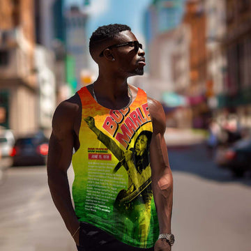 The Real Legend Bob Men Tank Top African Jamaica Reggae DT02