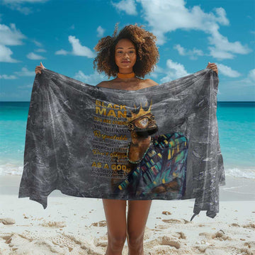 Black Man Africa Sarong Naturally King DT02