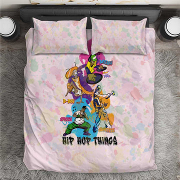 4 Elements Of Hip Hop Bedding Set DT02