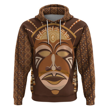 African Women Hoodie Tribal Ethnic Mask DT02