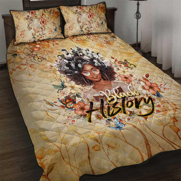 African Women Black History Quilt Bed Set Civil Rights Leaders My Roots DT02