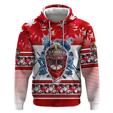 Personalized Canada Elite Hockey Hoodie Champions Spirit DT02